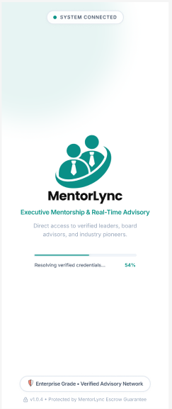MentorLync splash screen